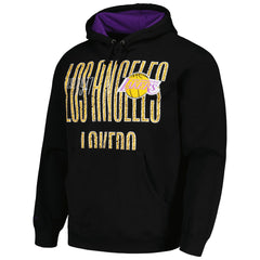 Los Angeles Lakers Hardwood Classics OG 2.0 Pullover Hoodie Black - NBA