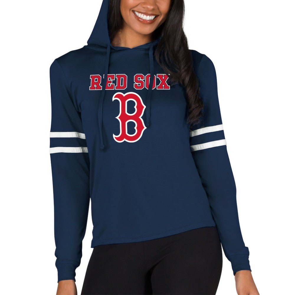 Boston Red Sox Concepts Sport Women's Marathon Lightweight Lounge Pullover Hoodie - MLB