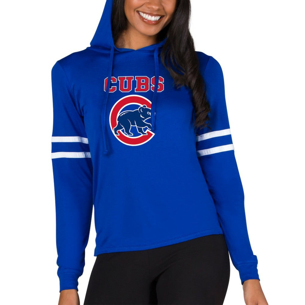 Chicago Cubs Concepts Sport Women's Marathon Lightweight Lounge Pullover Hoodie - MLB
