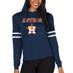 Houston Astros Concepts Sport Women's Marathon Lightweight Lounge Pullover Hoodie - MLB