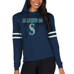 Seattle Mariners Concepts Sport Women's Marathon Lightweight Lounge Pullover Hoodie - MLB