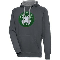 Boston Celtics Antigua Victory Pullover Hoodie Charcoal - NBA