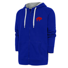 Buffalo Bills Adult Throwback Logo Victory Full-Zip Hoodie Royal | NFL