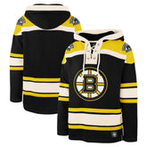 Boston Bruins '47 Big & Tall Superior Lacer Pullover Hoodie - Black - NHL