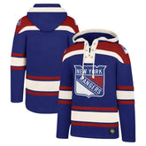 New York Rangers '47 Big & Tall Superior Lacer Pullover Hoodie - Blue - NHL