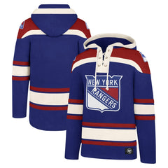 New York Rangers '47 Big & Tall Superior Lacer Pullover Hoodie - Blue - NHL