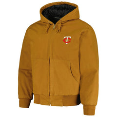 Minnesota Twins Dunbrooke Dakota Work Full-Zip Hoodie Jacket - MLB