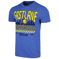 Sportiqe Fastlane x Indiana Pacers Tri-Blend T-Shirt Blue - NBA