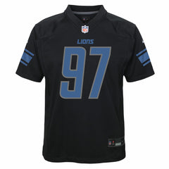 Aidan Hutchinson Detroit Lions Youth Game Jersey Black | Nike for Sale