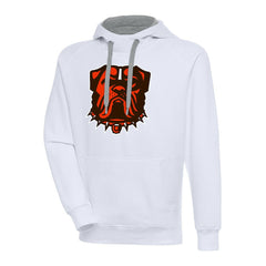 Cleveland Browns Antigua Victory Pullover Hoodie White | NFL