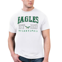 Philadelphia Eagles Starter Retro Team Graphic T-Shirt White | NFL