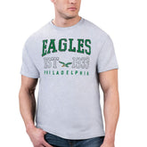 Philadelphia Eagles Starter Retro Team Graphic T-Shirt Gray | NFL