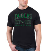 Philadelphia Eagles Starter Retro Team Graphic T-Shirt Black | NFL