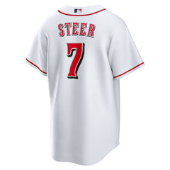 Spencer Steer Cincinnati Reds Nike Home Replica Jersey - MLB