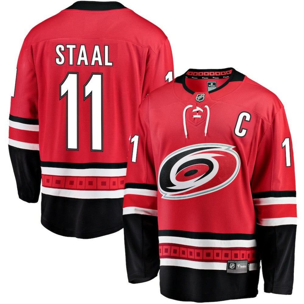 Jordan Staal Carolina Hurricanes Fanatics Alternate Breakaway Jersey - Red - NHL