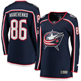 Kirill Marchenko Columbus Blue Jackets Fanatics Women's Home Breakaway Player Jersey - Navy - NHL
