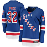 Jonathan Quick New York Rangers Fanatics Women's Home Breakaway Player Jersey - Blue - NHL
