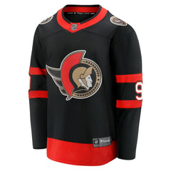 Josh Norris Ottawa Senators Fanatics Home Breakaway Jersey - Black - NHL