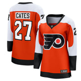 Noah Cates Philadelphia Flyers Fanatics Women's Home Breakaway Player Jersey - Orange - NHL