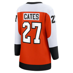 Noah Cates Philadelphia Flyers Fanatics Women's Home Breakaway Player Jersey - Orange - NHL