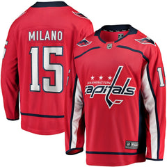 Sonny Milano Washington Capitals Fanatics Home Breakaway Jersey - Red - NHL