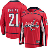 Aliaksei Protas Washington Capitals Fanatics Home Breakaway Jersey - Red - NHL