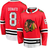 Ryan Donato Chicago Blackhawks Fanatics Home Breakaway Jersey - Red - NHL