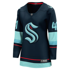 Pierre-Edouard Bellemare Seattle Kraken Fanatics Women's Home Breakaway Player Jersey - Deep Sea Blue - NHL