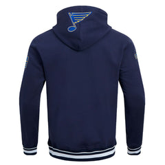 St. Louis Blues Pro Standard Retro Classic Fleece Pullover Hoodie - Navy - NHL