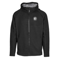 Brooklyn Nets Levelwear Durham Insignia Core Full-Zip Hoodie Black - NBA
