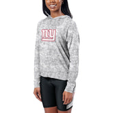 New York Giants Certo Women's Session Pullover Hoodie Gray | NFL