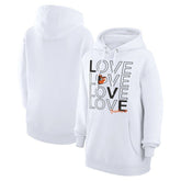 Baltimore Orioles G-III 4Her by Carl Banks Women's Love Graphic Fleece Hoodie - MLB