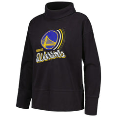 Golden State Warriors Levelwear Women's Sunset Pullover Sweatshirt Black - NBA
