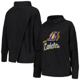 Los Angeles Lakers Levelwear Women's Sunset Pullover Sweatshirt Black - NBA