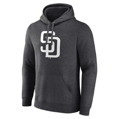 San Diego Padres Personalized Monochrome Name & Number Pullover Hoodie - MLB