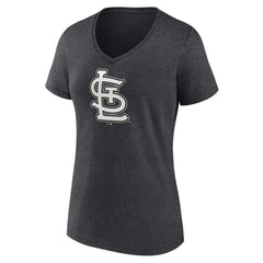 St. Louis Cardinals Women's Personalized Monochrome Name & Number V-Neck T-Shirt - MLB