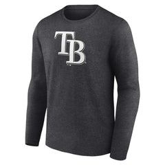 Tampa Bay Rays Personalized Monochrome Name & Number Long Sleeve T-Shirt - MLB