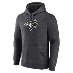 Toronto Blue Jays Personalized Monochrome Name & Number Pullover Hoodie - MLB