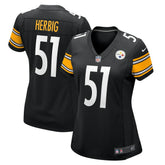 Nick Herbig Pittsburgh Steelers Women's Game Jersey Black | Nike for Sale