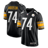 Spencer Anderson Pittsburgh Steelers Game Jersey Black | Nike for Sale