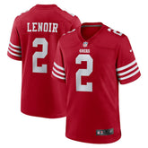 Deommodore Lenoir San Francisco 49ers Game Jersey Scarlet | Nike for Sale