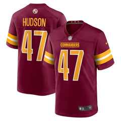 Khaleke Hudson Washington Commanders Game Jersey Burgundy | Nike for Sale