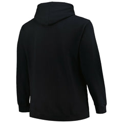Pittsburgh Penguins Profile Big & Tall Arch Over Logo Pullover Hoodie - Black - NHL
