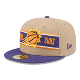 Phoenix Suns 2024 NBA Draft 59FIFTY Fitted Hat Tan/Purple - NBA
