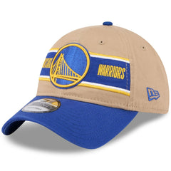 Golden State Warriors 2024 NBA Draft 9TWENTY Adjustable Hat Tan/Royal - NBA