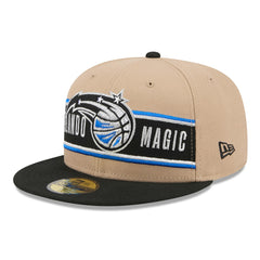 Orlando Magic 2024 NBA Draft 59FIFTY Fitted Hat Tan/Black - NBA