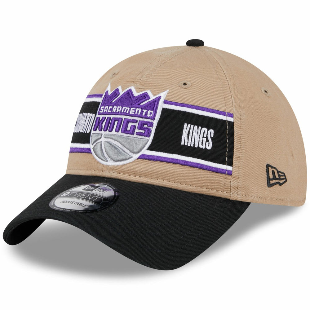 Sacramento Kings 2024 NBA Draft 9TWENTY Adjustable Hat Tan/Black - NBA