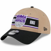 Sacramento Kings 2024 NBA Draft 9TWENTY Adjustable Hat Tan/Black - NBA