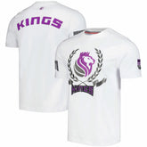 Sacramento Kings FISLL Unisex Heritage Crest T-Shirt White - NBA