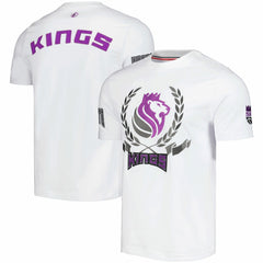 Sacramento Kings FISLL Unisex Heritage Crest T-Shirt White - NBA